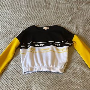 Stella Tweed Girls Savage Sweatshirt Girls Size M 10/12